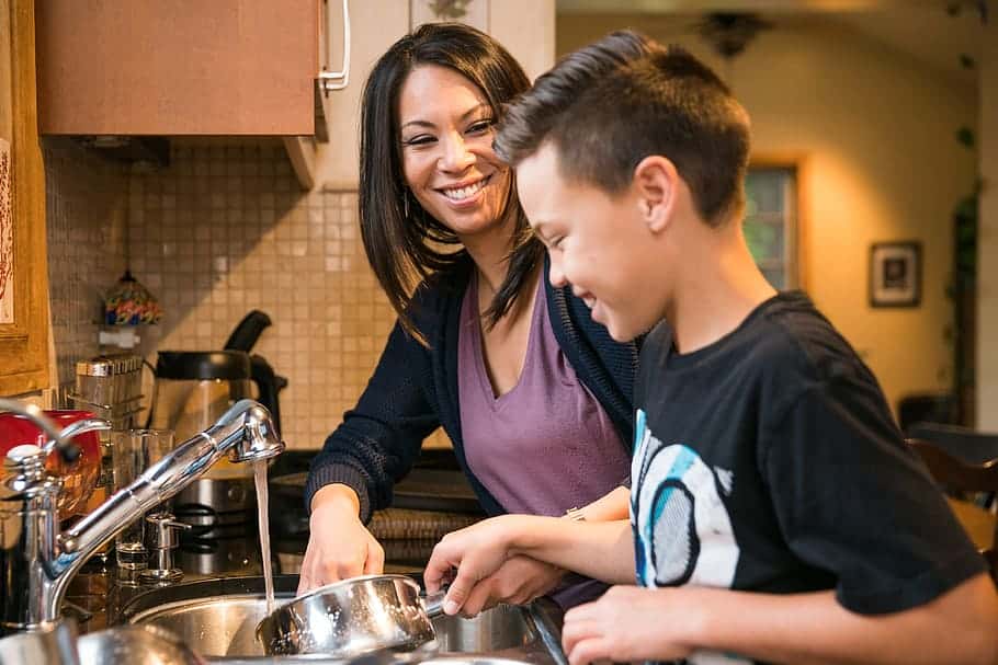 get your special needs kids to help with housework